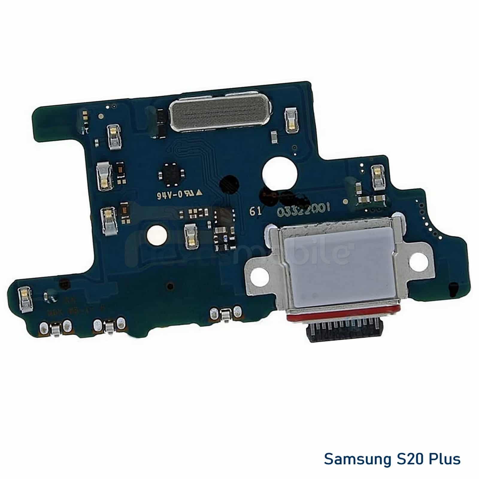 Placa Puerto Carga Auxiliar Con Conector De Carga Tipo C Jack 3 5 Samsung Galaxy S Plus Sm G985f Piezas Mobile